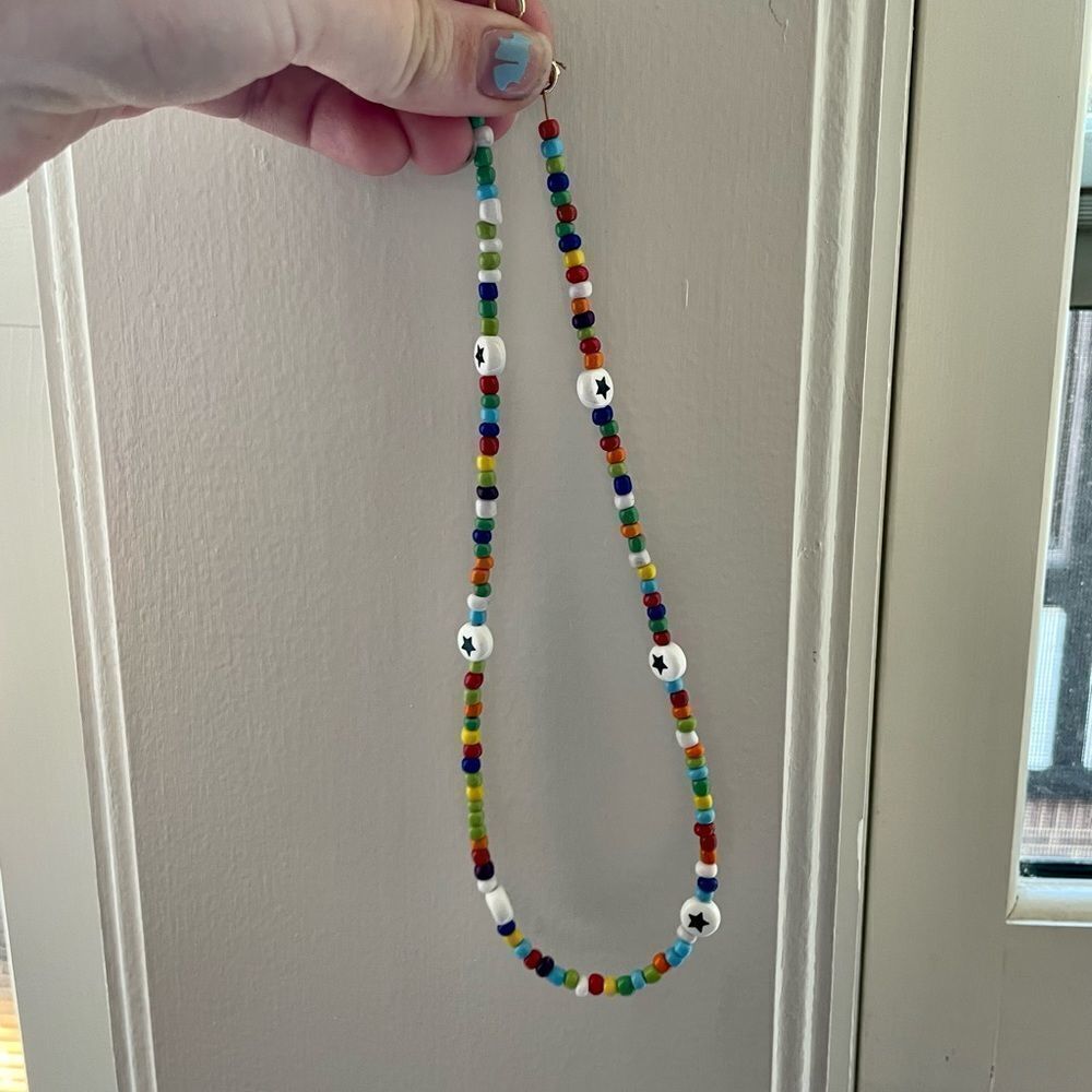 ⚡️Hp⚡️Homemade colorful beaded necklace - Picture 7 of 7